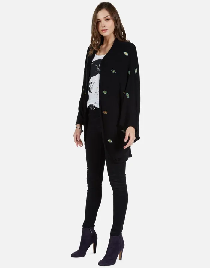 Isla Bead Eyes Black Women039s Lauren Moshi Sweaters and Knits