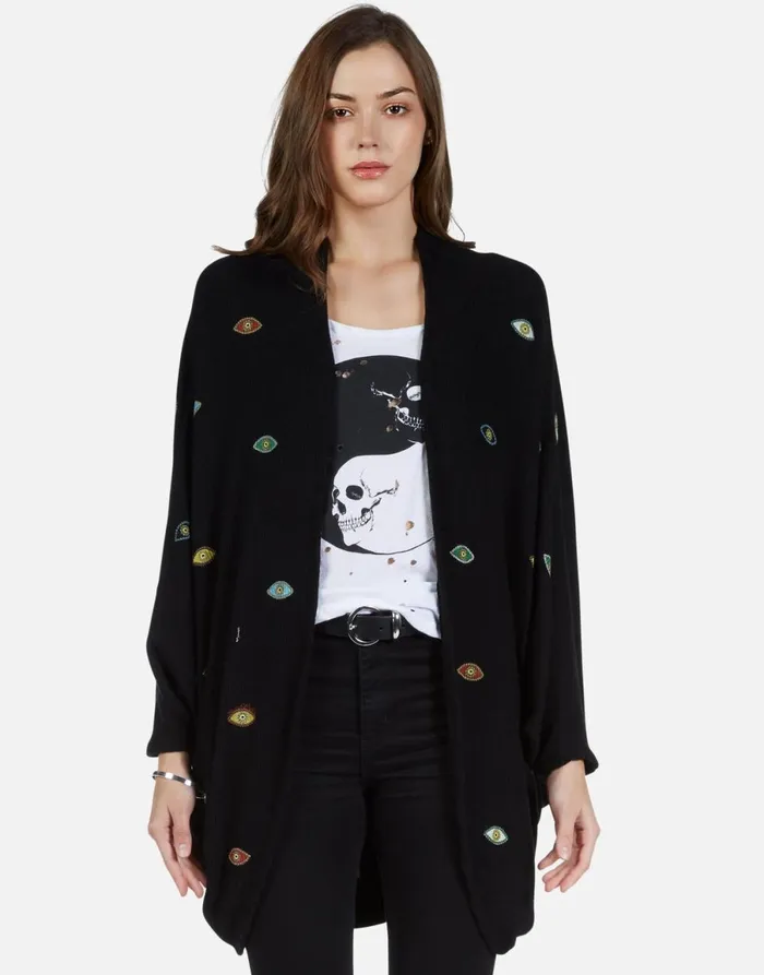 Isla Bead Eyes Black Women039s Lauren Moshi Sweaters and Knits