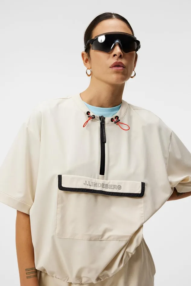 JLindeberg Base and Mid Layers Women Chrisann Short Sleeve Pullover