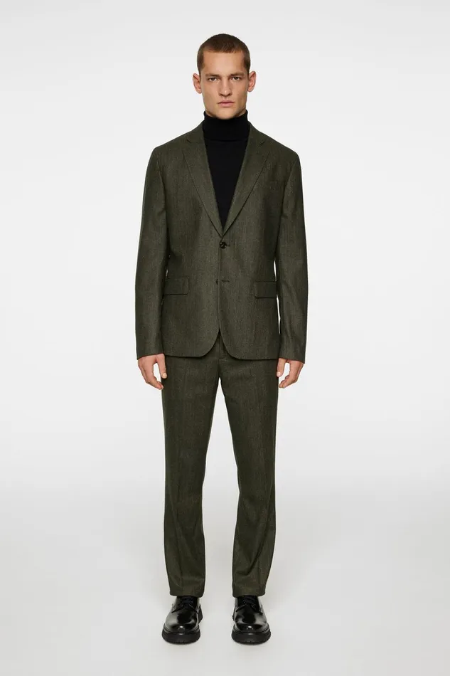 JLindeberg Blazers Men Elton U Cash Stretch Flannel