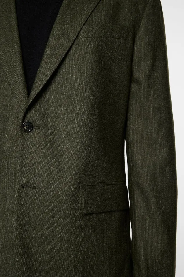 JLindeberg Blazers Men Elton U Cash Stretch Flannel