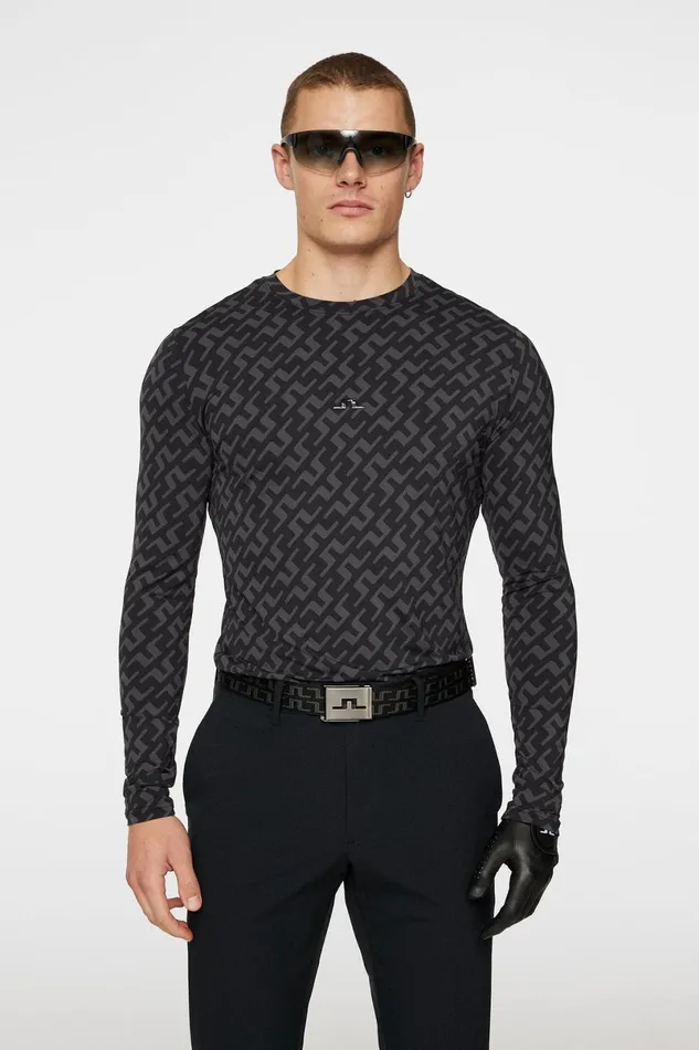 JLindeberg Compression Men Thor Long Sleeve Printed