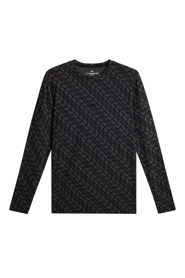 JLindeberg Compression Men Thor Long Sleeve Printed