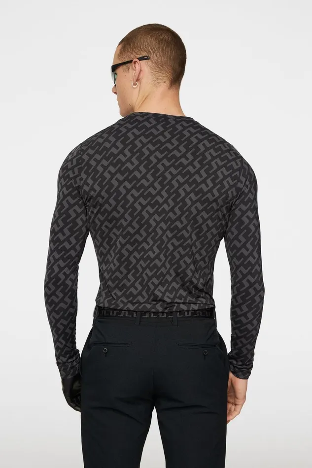 JLindeberg Compression Men Thor Long Sleeve Printed