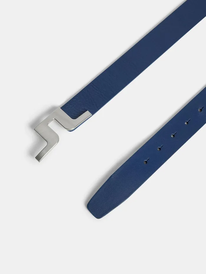 JLindeberg Golf Belts Men Bridger Leather Belt
