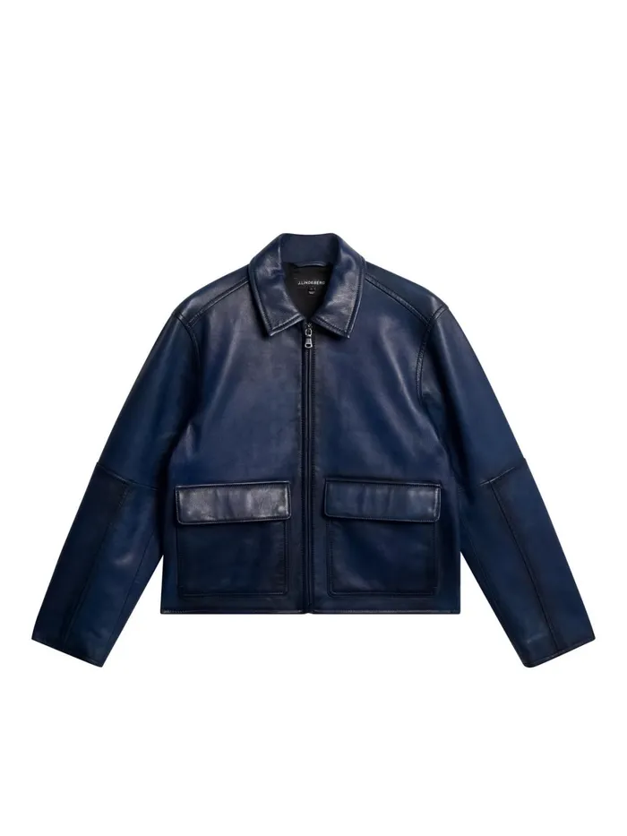 JLindeberg Jackets Men Jed Leather Party Jacket
