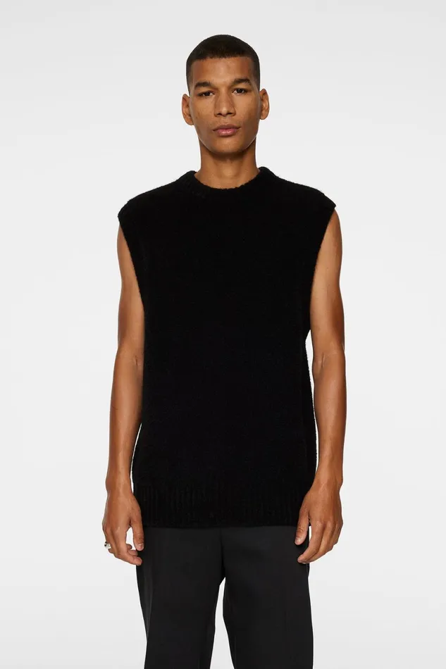 JLindeberg Knitwear Men Hardy Knitted Vest