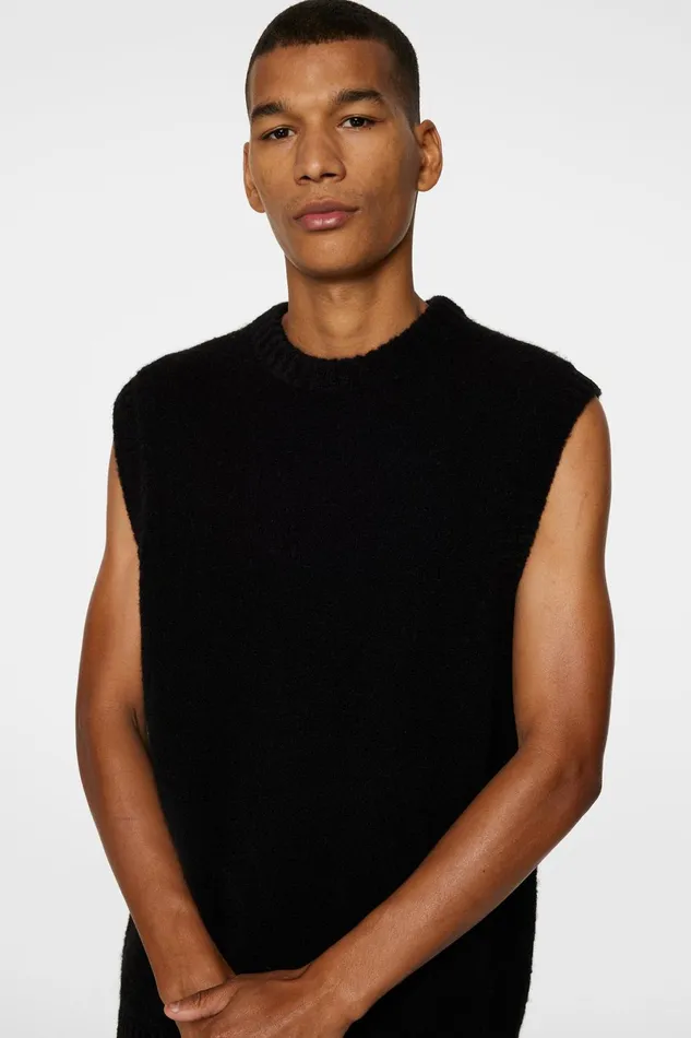 JLindeberg Knitwear Men Hardy Knitted Vest