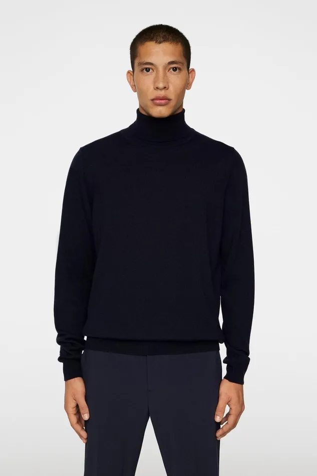 JLindeberg Knitwear Men Kaden Merino Turtleneck