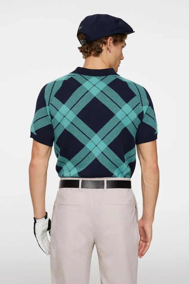 JLindeberg Knitwear Men Martin Knit Polo