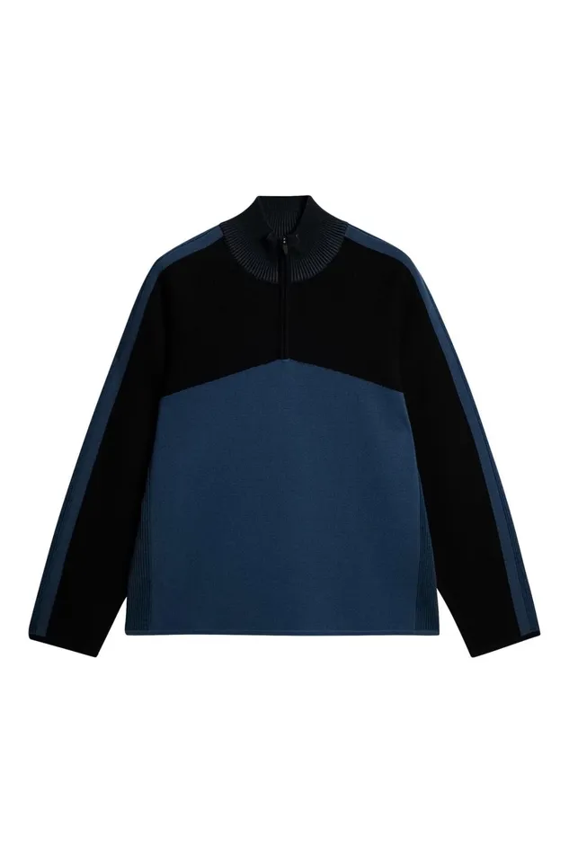 JLindeberg Knitwear Men Tim Tech Knit Quarter Zip
