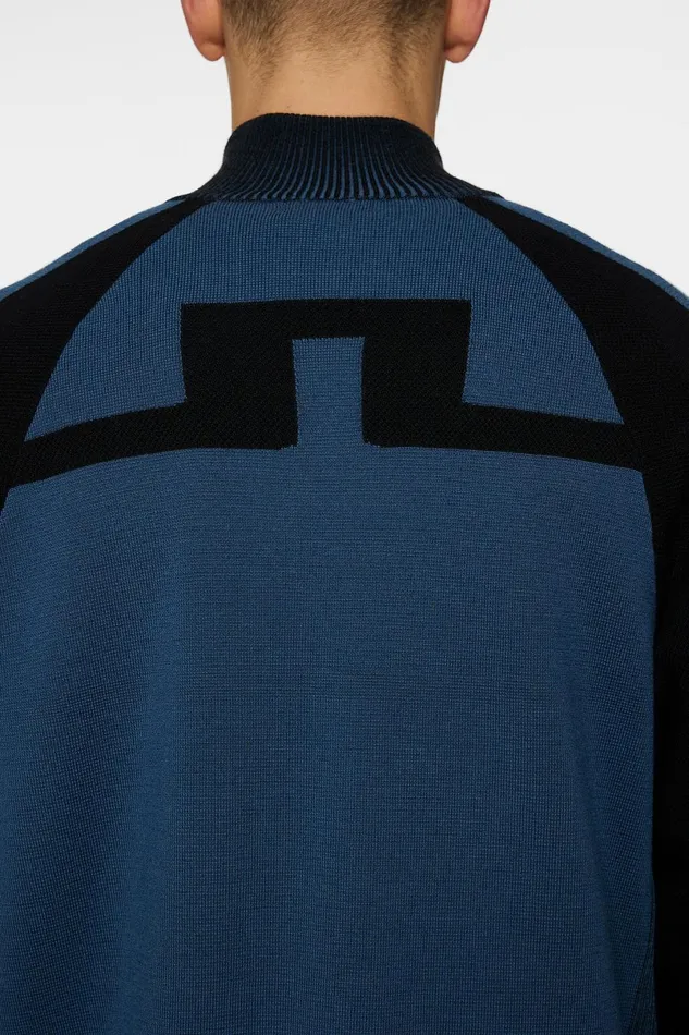 JLindeberg Knitwear Men Tim Tech Knit Quarter Zip