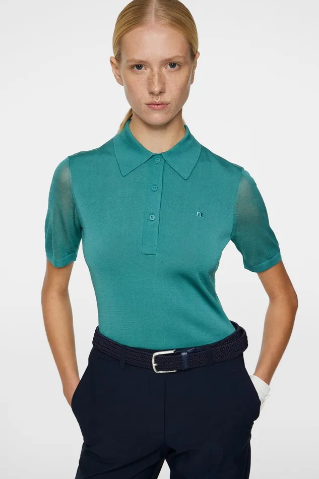 JLindeberg Knitwear Women Amandine Knitted Polo