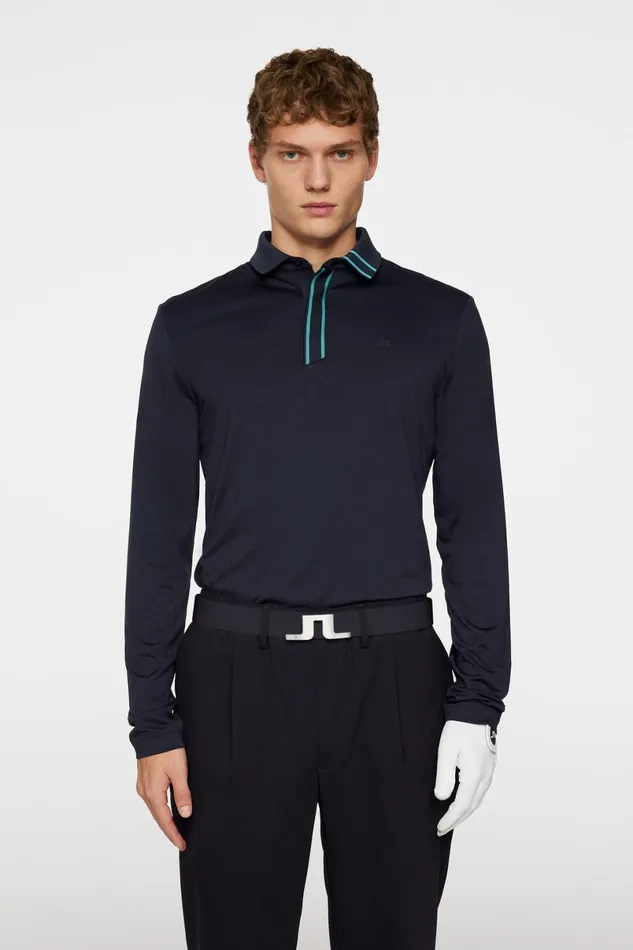JLindeberg Polo Shirts Men Viktor Long Sleeve Polo