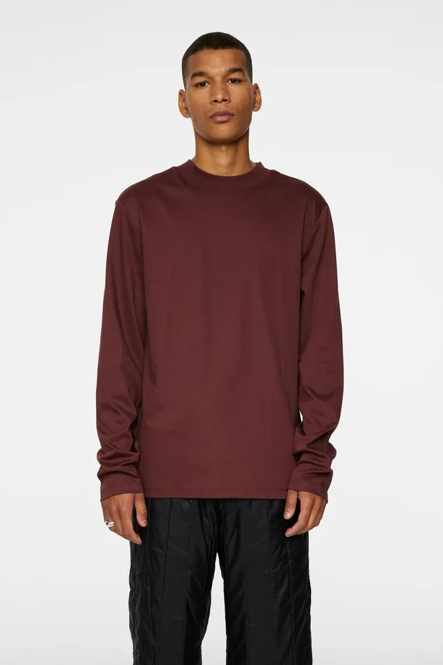 JLindeberg TShirts Men Ace Mock Neck Ls TShirt