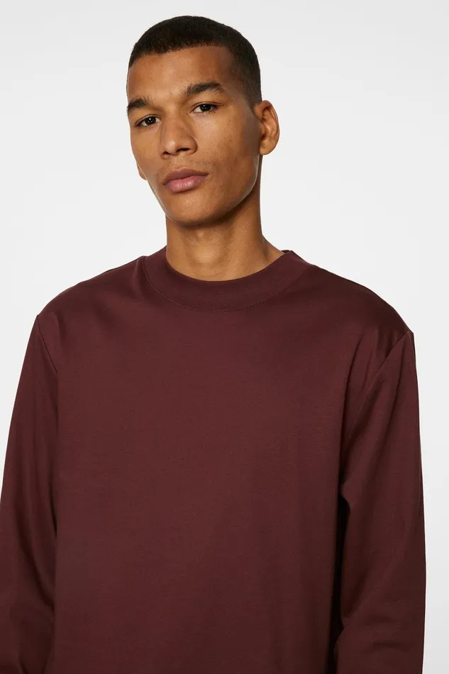 JLindeberg TShirts Men Ace Mock Neck Ls TShirt