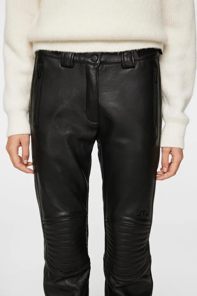 JLindeberg Trousers Women W Stanford Pant Leather