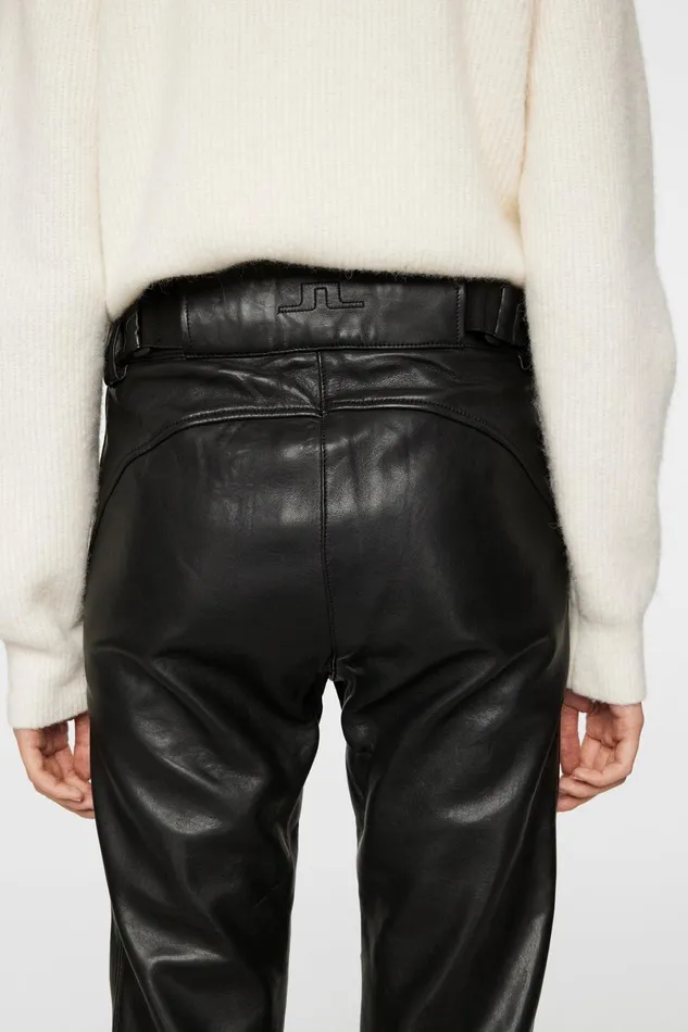 JLindeberg Trousers Women W Stanford Pant Leather