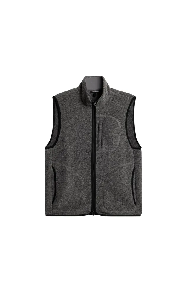 JLindeberg Vests Men Duncan Wool Fleece Vest