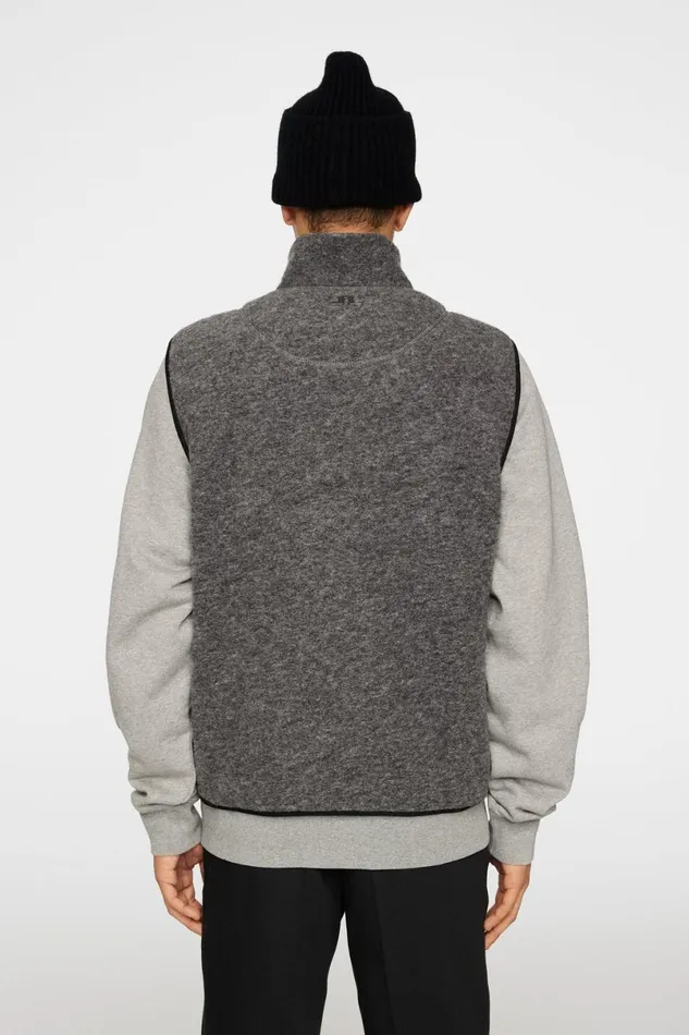 JLindeberg Vests Men Duncan Wool Fleece Vest