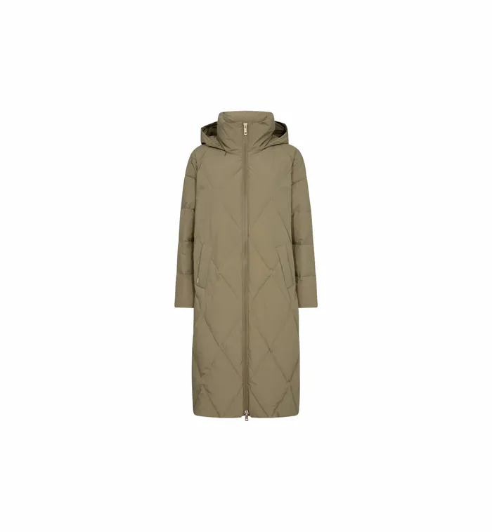 Jackets and Coats MOS MOSH Women MMAhla Long Down Jacket Mermaid Jackets and Coats MOS MOSH Women MMAhla Long Down Jacket Mermaid