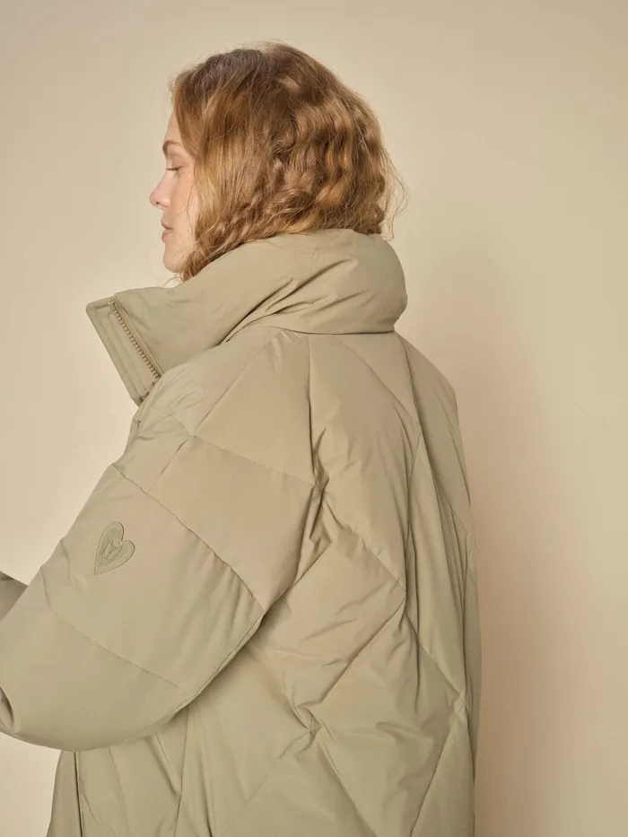 Jackets and Coats MOS MOSH Women MMAhla Long Down Jacket Mermaid Jackets and Coats MOS MOSH Women MMAhla Long Down Jacket Mermaid