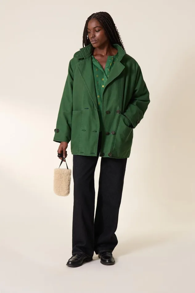 Jackets and Coats Women Leon and Harper Viktor Pln Coat Green