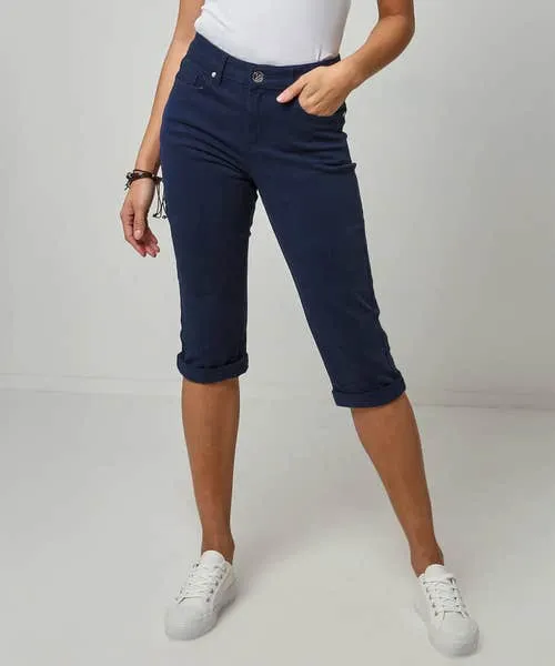 Jeans and Trousers Apparel Joebrowns Capri Pants BluePinkTurquoiseWhite
