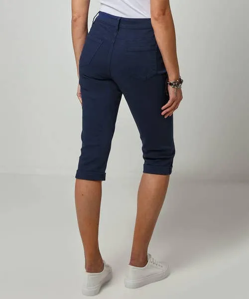 Jeans and Trousers Apparel Joebrowns Capri Pants BluePinkTurquoiseWhite Jeans and Trousers Apparel Joebrowns Capri Pants BluePinkTurquoiseWhite