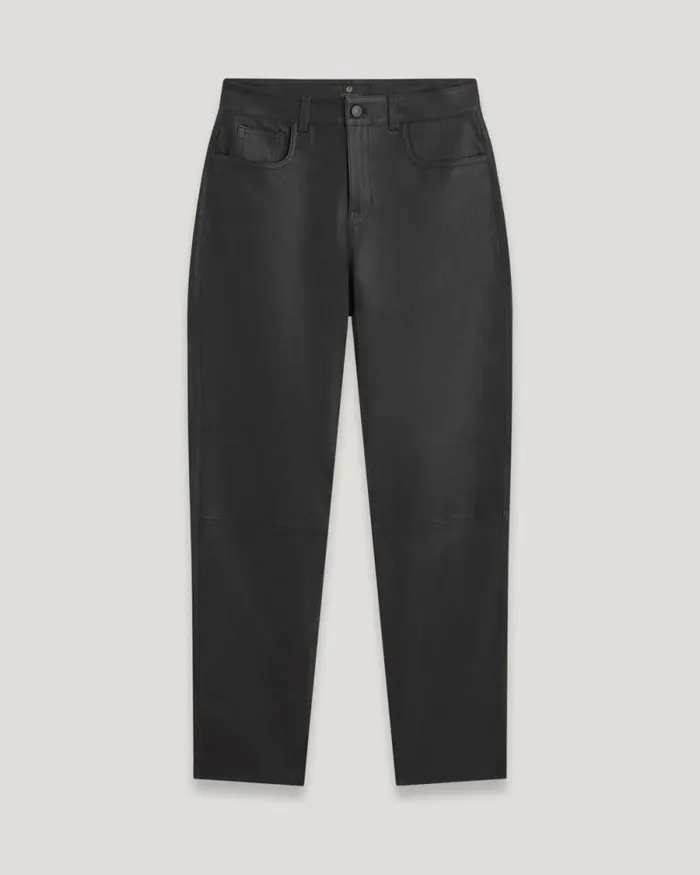 Jeans and Trousers Women Belstaff Scandium Trouser Black