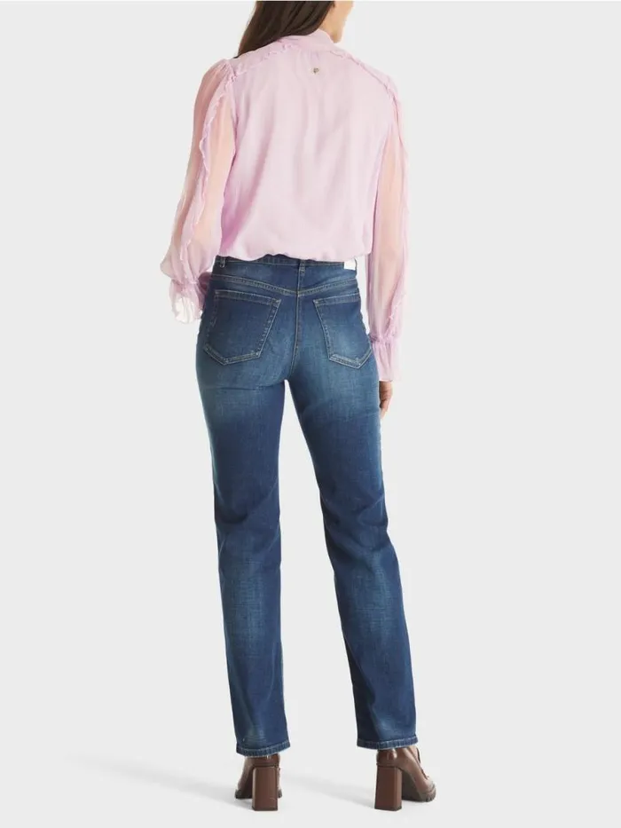 Jeans Damen Marc Cain 034Rethink Together034 Jeans FYLI Blue Denim