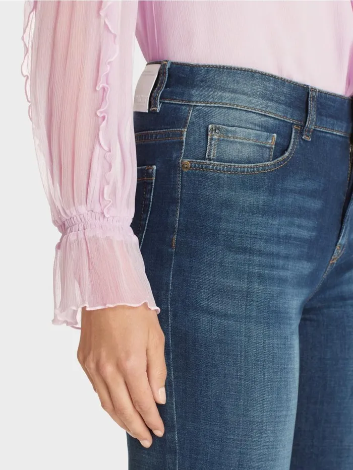Jeans Damen Marc Cain 034Rethink Together034 Jeans FYLI Blue Denim