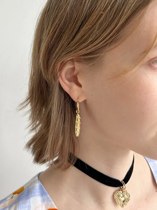 Jewelry Baguette Hoops Gold 8211 Lisa Says Gah Women