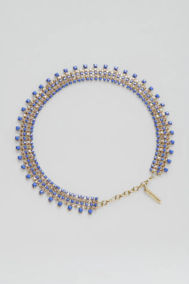 Jewelry OPAL STRASS CHOKER CORNFLOWER 8211 Scanlan Theodore Women