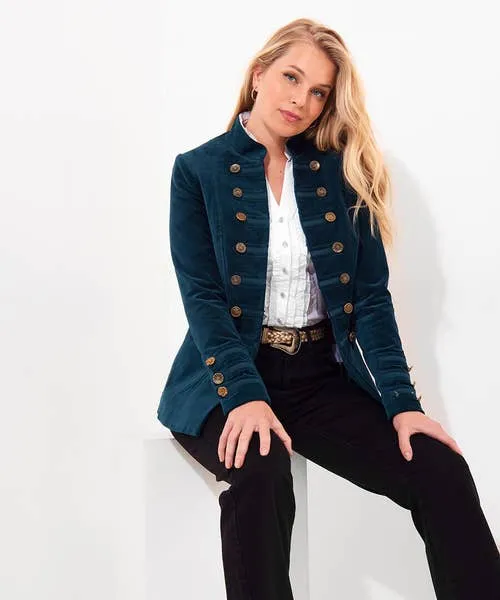 Joebrowns Blazers Apparel Marley Military Jacket Teal