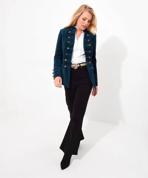 Joebrowns Blazers Apparel Marley Military Jacket Teal