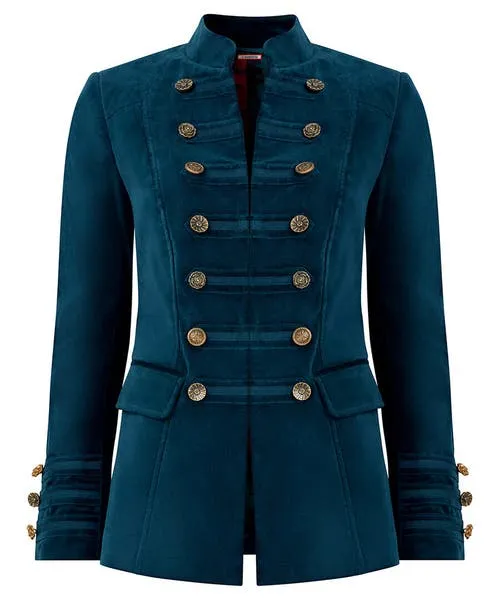 Joebrowns Blazers Apparel Marley Military Jacket Teal
