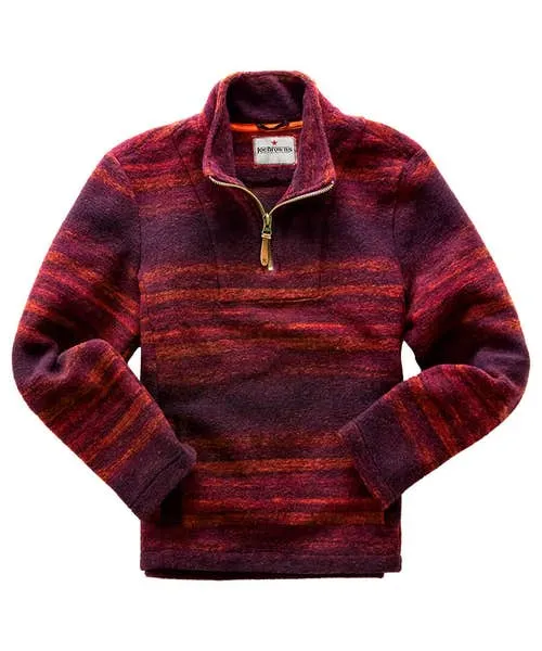 Joebrowns Hoodies and Sweatshirts Apparel Sunset Stripe Funnel Purple Joebrowns Hoodies and Sweatshirts Apparel Sunset Stripe Funnel Purple
