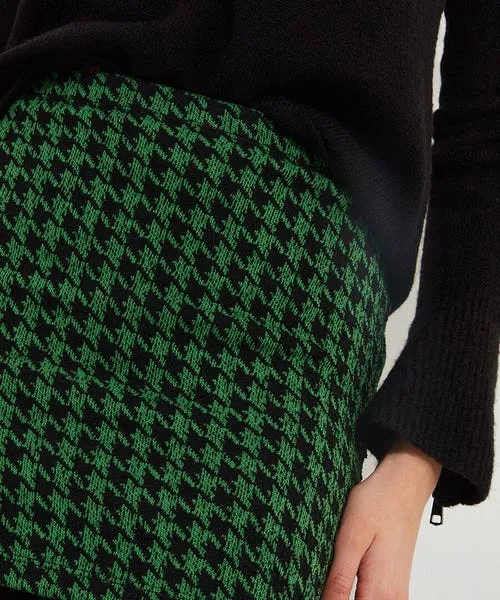 Joebrowns Rock Dogstooth Skirted Legging Green Apparel Skirts
