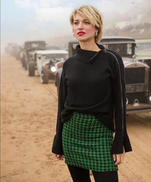 Joebrowns Rock Dogstooth Skirted Legging Green Apparel Skirts