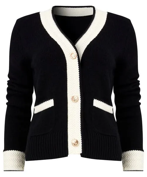 Joebrowns Suzie Vintage Cardigan Black Apparel Knitwear and Cardigans Joebrowns Suzie Vintage Cardigan Black Apparel Knitwear and Cardigans
