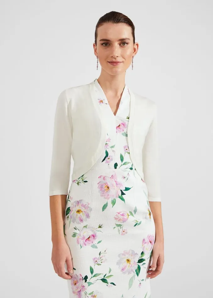 Jumpers and Cardigans Women HOBBS Carrie Bolero Ivory