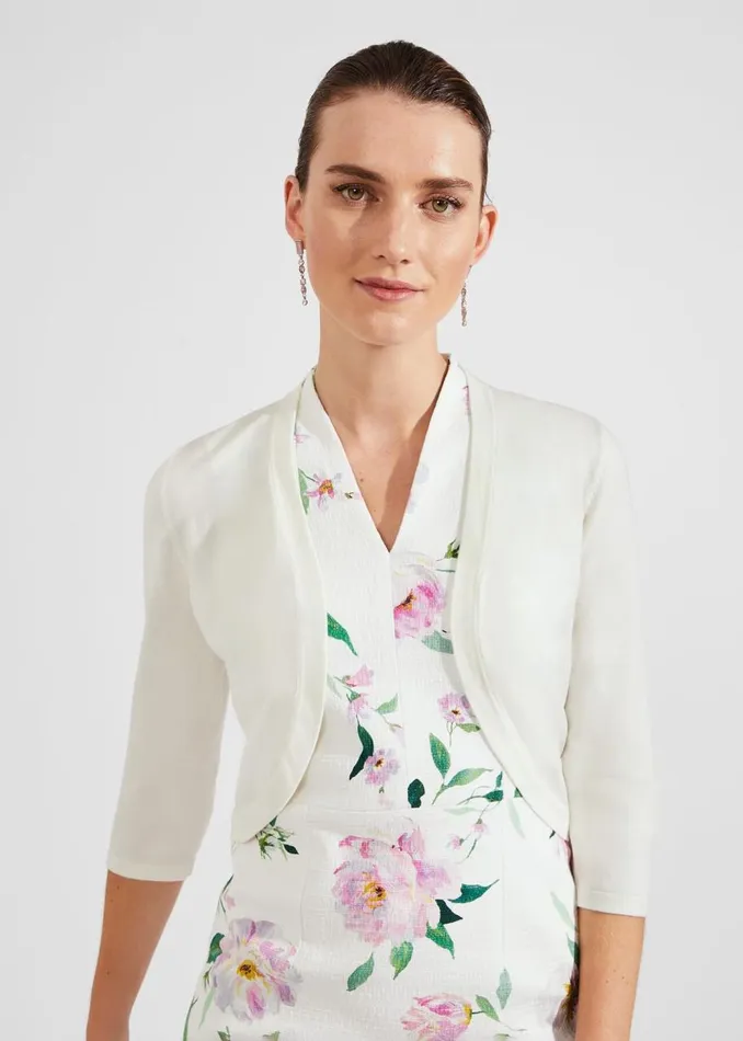 Jumpers and Cardigans Women HOBBS Carrie Bolero Ivory