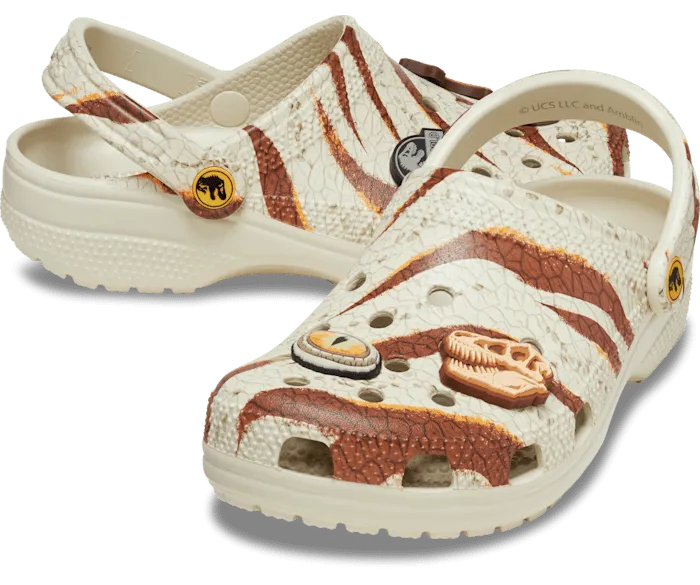 Jurassic World Classic Clog Bone Women Crocs Clogs