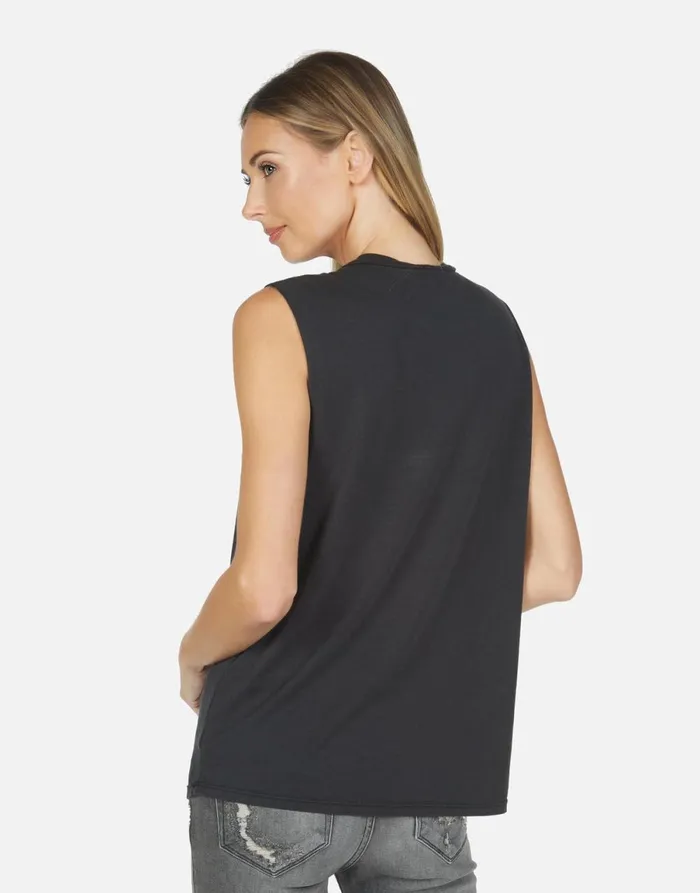 Kel Led Zeppelin Onyx Women039s Lauren Moshi Tanks