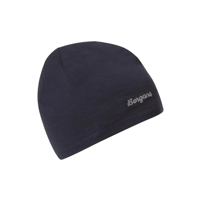 Kids Bergans Of Norway Beanies And Balaclava Bergans Wool Junior Beanie Navy Blue