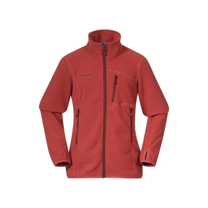 Kids Bergans Of Norway Midlayers Runde Youth Girl Jacket Rusty Dust