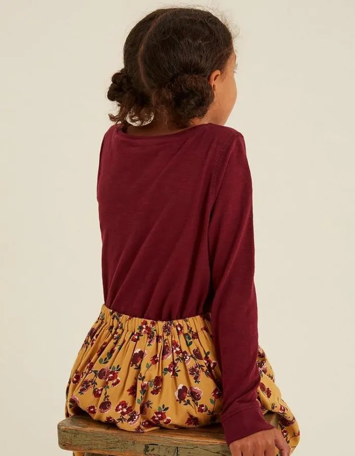 Kids FatFace Kids039 Sale Plain TShirt Mulberry