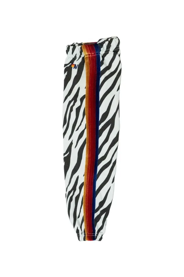 Kids Kids Collection Aviator Nation KID039S CLASSIC SWEATPANTS 8211 ZEBRA