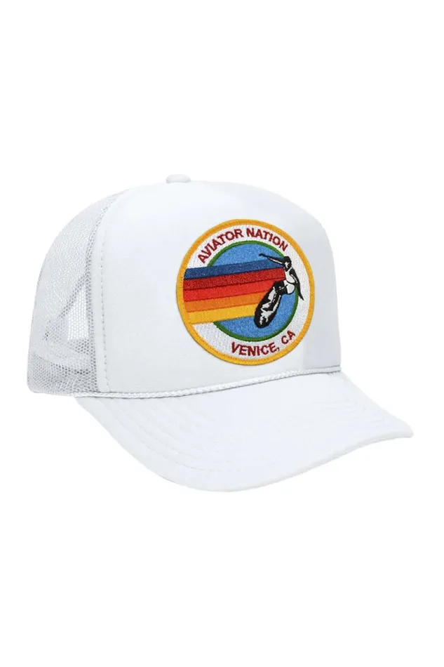 Kids Kids Trucker Hats Aviator Nation KIDS SIGNATURE VINTAGE FOAM TRUCKER HAT Kids Kids Trucker Hats Aviator Nation KIDS SIGNATURE VINTAGE FOAM TRUCKER HAT